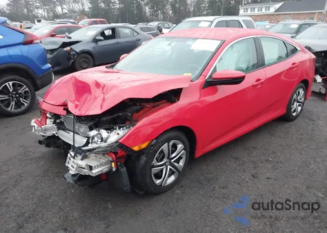 2016 Honda Civic Lx z USA, uszkodzony, nr VIN 2HGFC2F51GH525673